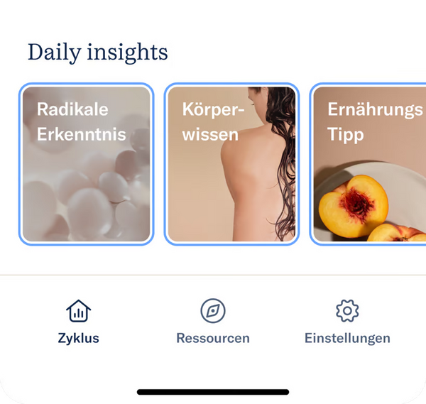 4. Daily insights – completely personal