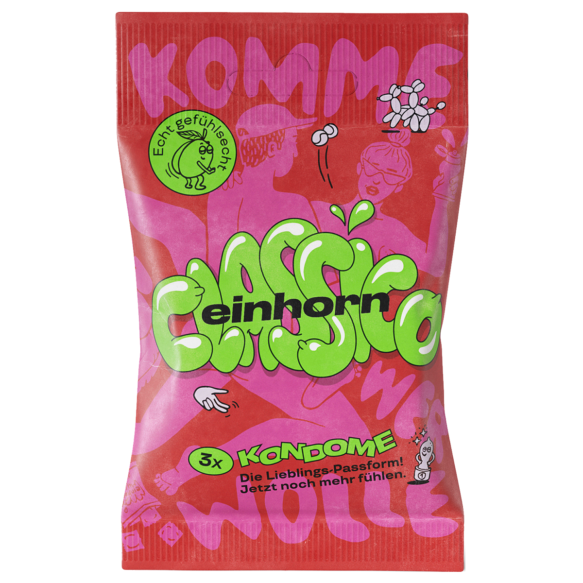 FREE einhorn Classico Condoms 3-Pack