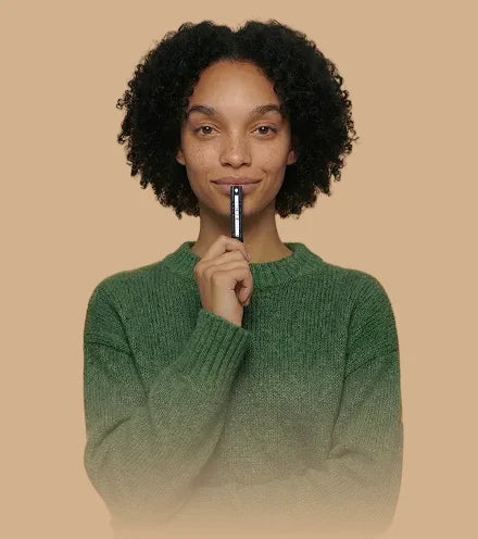 Woman using inne minilab