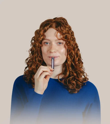 Woman using inne minilab