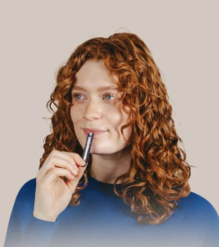 Woman using inne minilab